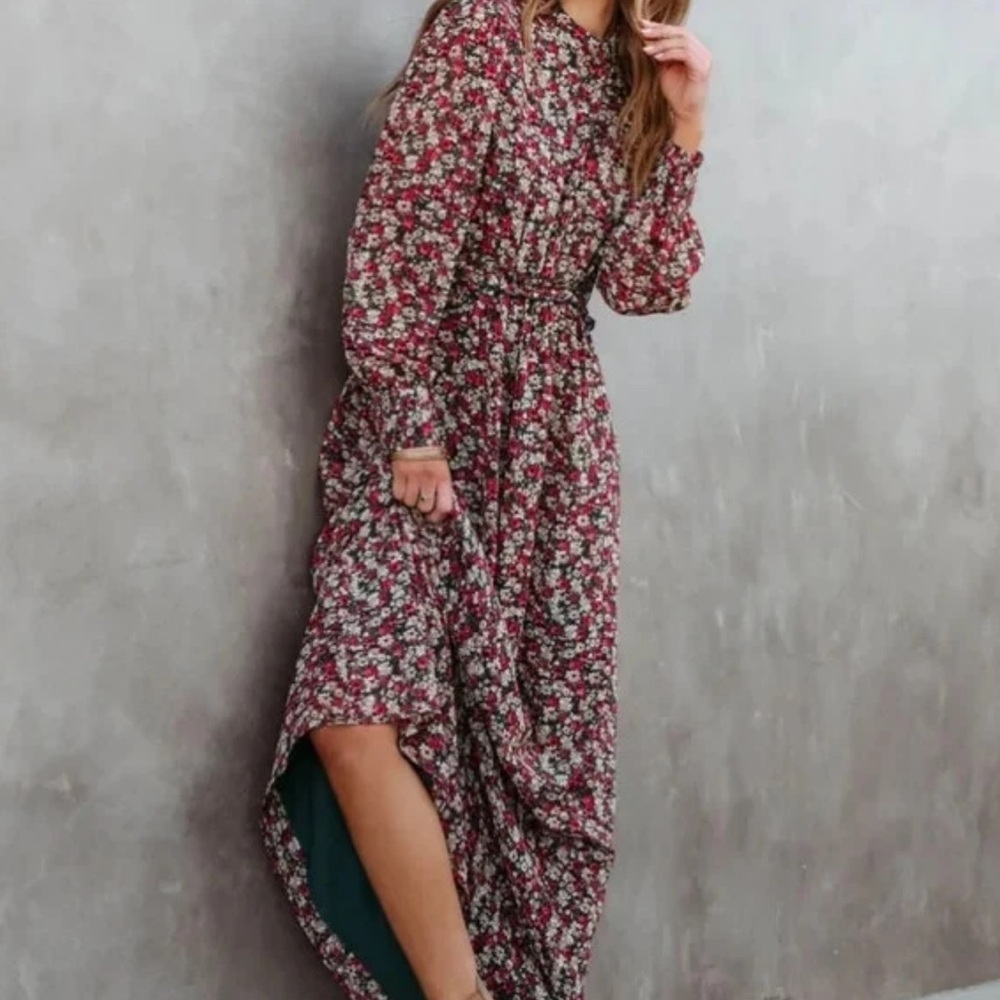 Vici Lush Falling For Me Maxi Cut Out Dress